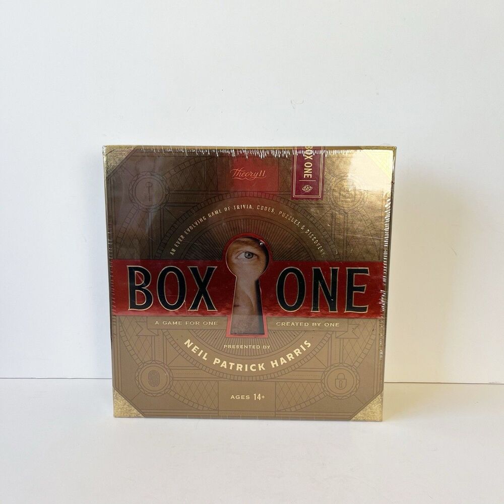 Box One Neil Patrick Harris Game For One Single Player Game Brand NEW & SEALED